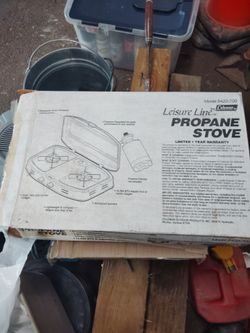 Propane stove