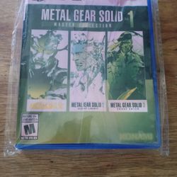PS5 GAME MASTER COLLECTION VOL 1 METAL GEAR SOLID
