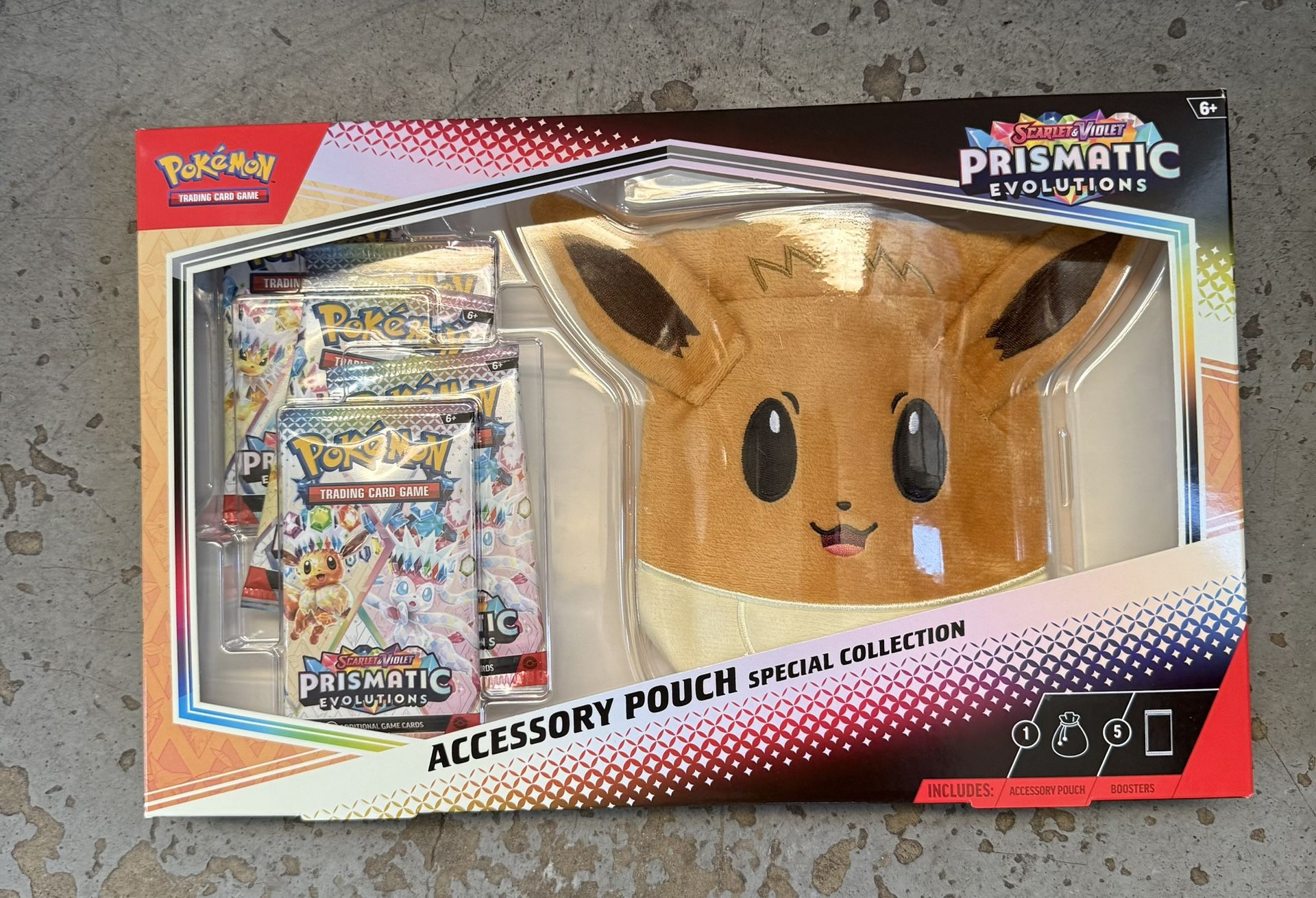 Pokemon Prismatic Evolutions Eevee Pouch