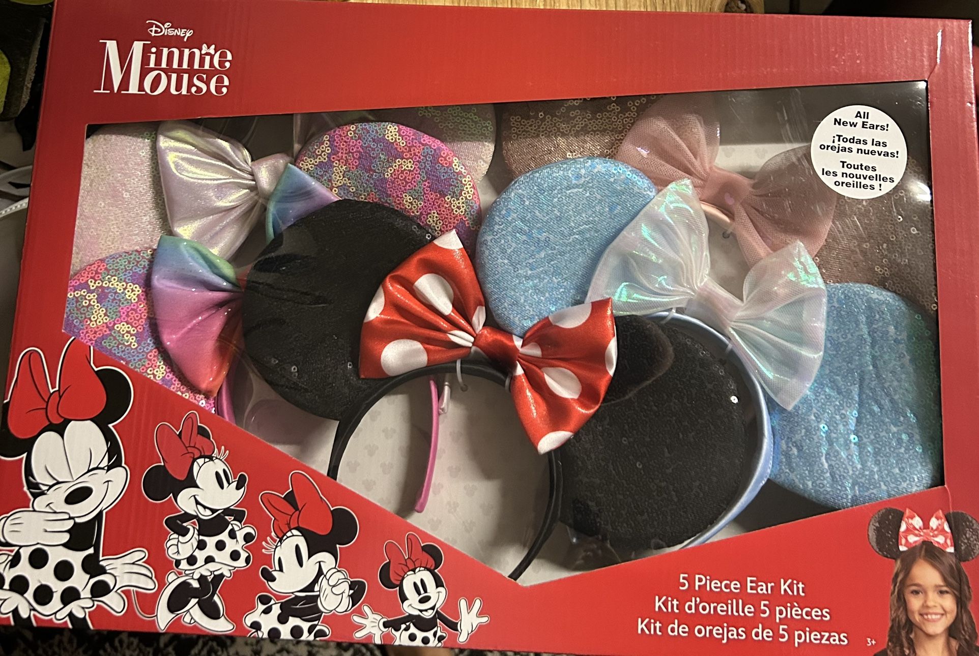 5 Piece Ear Kit.. Disney Headband …Completely New .. Never Open..$40.00…FIRM