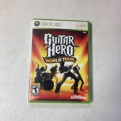 Xbox 360 Guitar Hero World Tour Game 