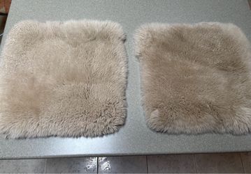 Sheepskin Pillow Covers (2)