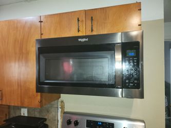 Whirlpool over range microwave
