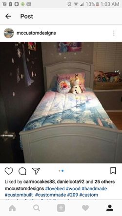 #mccustomdesigns #twin bed check my Facebook page MC custom designs