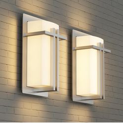 Outdoor Wall Ligh,t #4216SS, ETL Listed Exterior W Sconce, Waterproof & All Weather
