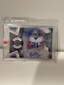 Ezekiel Elliott Signed Rookie Card