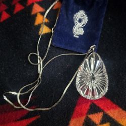 Waterford Crystal Sterling Silver