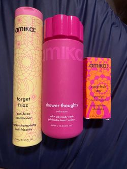 Amika Hair and body set $50