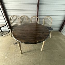 Kitchen table with chairs