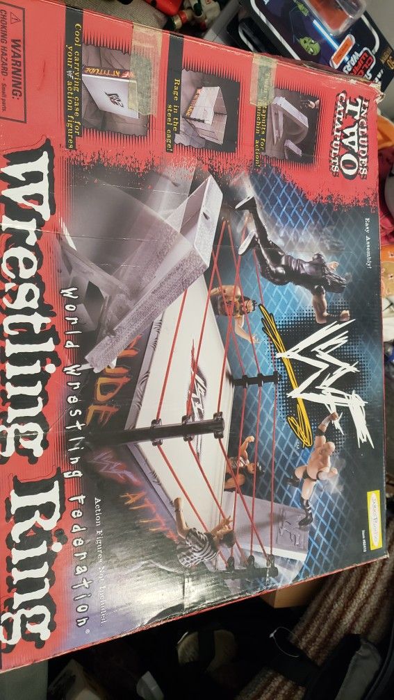 Wwf Cage Ring