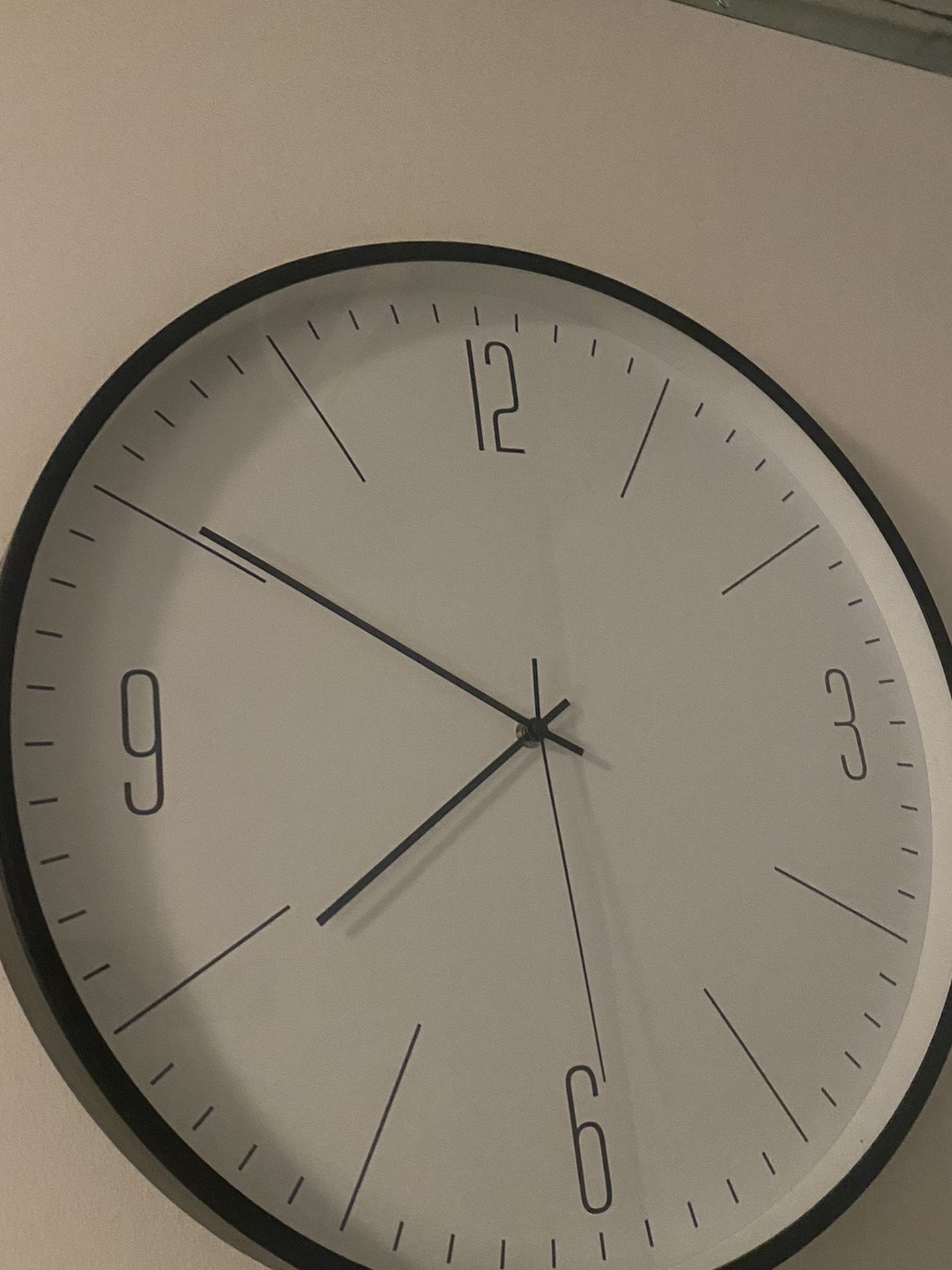 Oversized Wall Clock