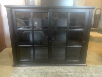 Black Cabinet - Media Center - Display Cabinet