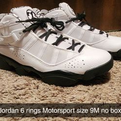 Jordan 6 Rings Motorsport Size 9M