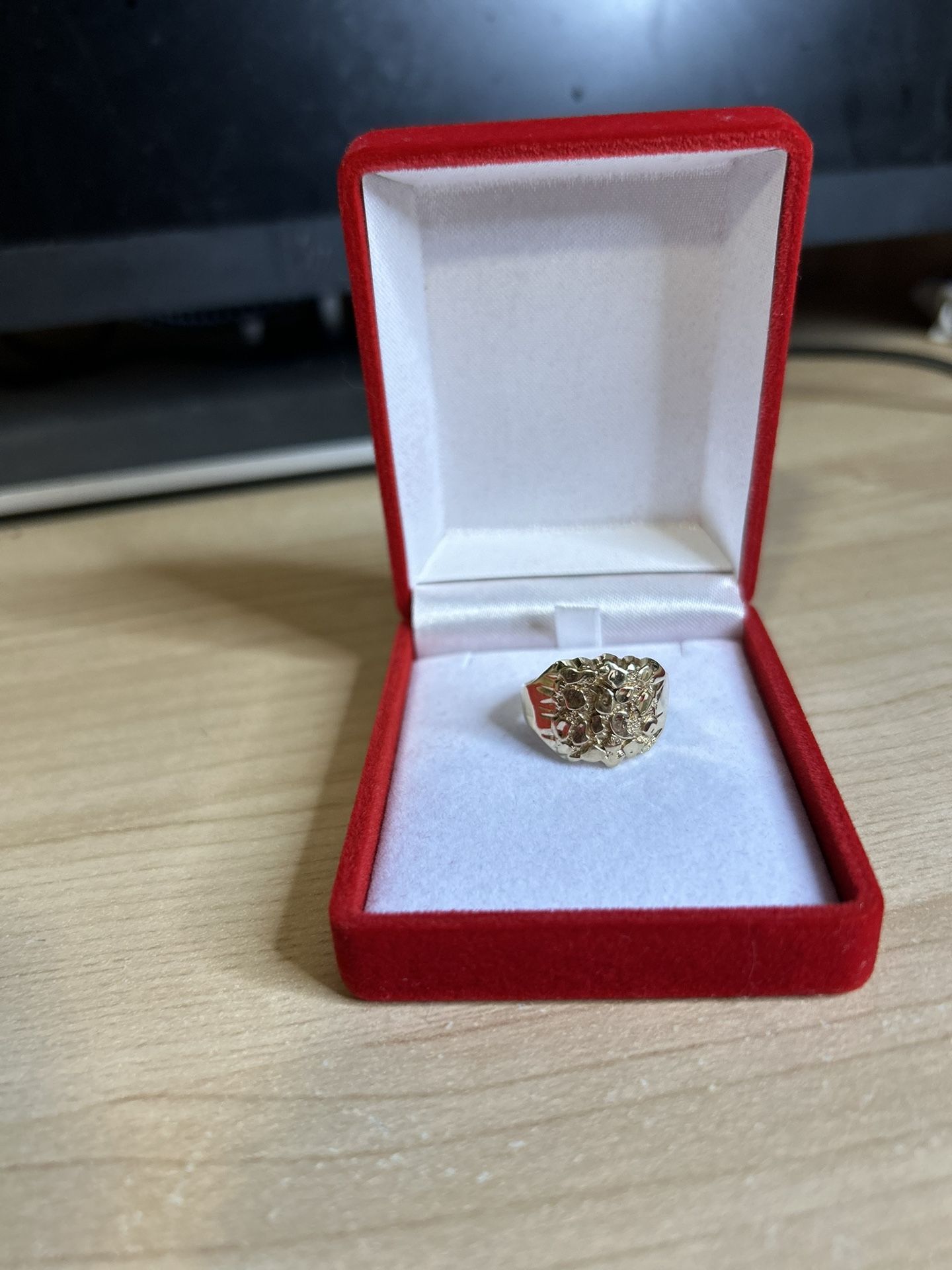 10k Gold Nugget Ring