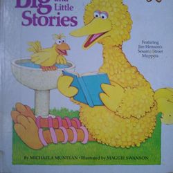Sesame Street Big And Little Stories Featuring Jim Henson's Sesame Street Muppets