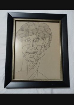 VINTAGE UNITEK SELF PORTRAIT 13"×10.5"