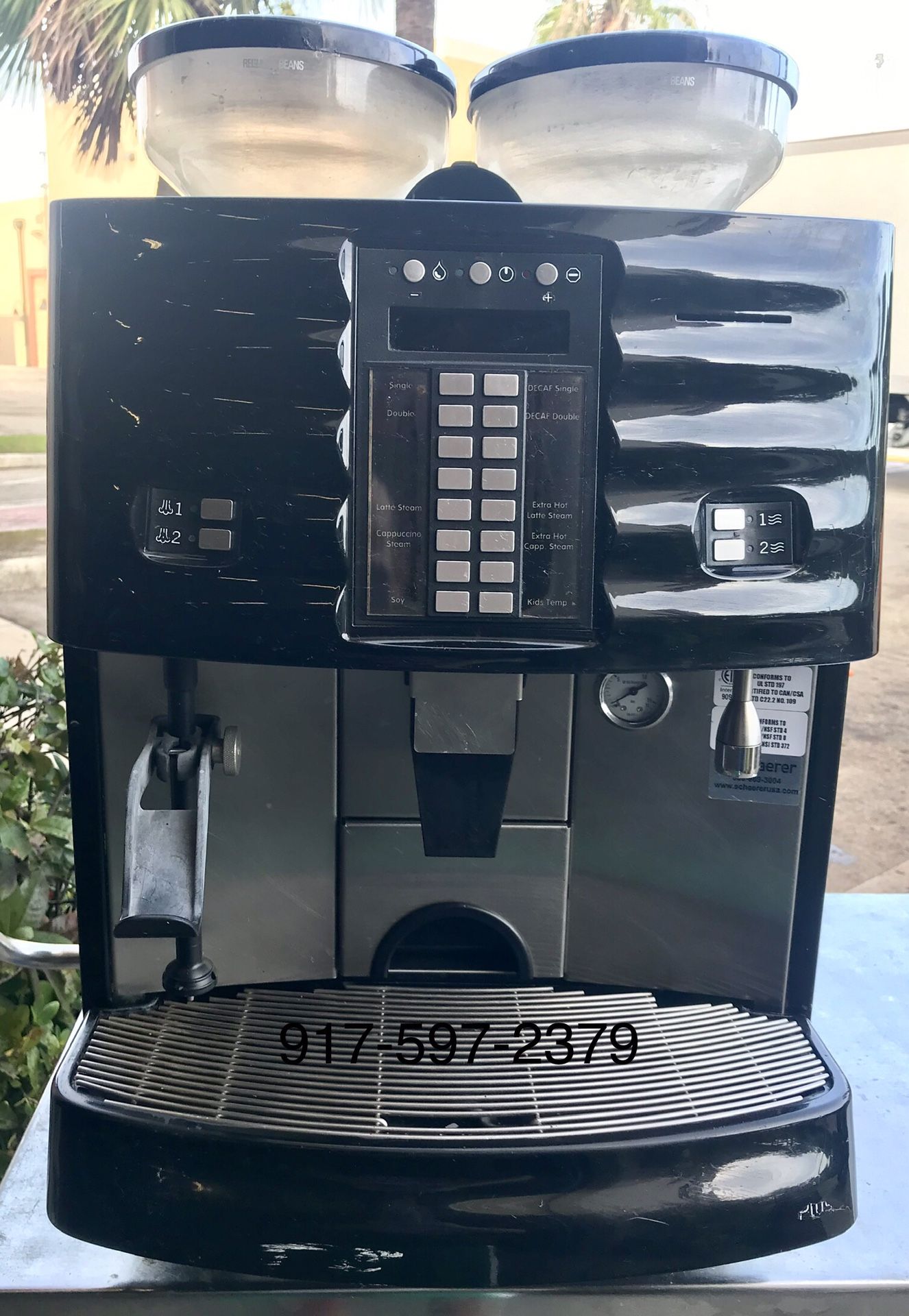 SCHAERER Coffee Art Plus SCA1 Automatic Espresso Machine