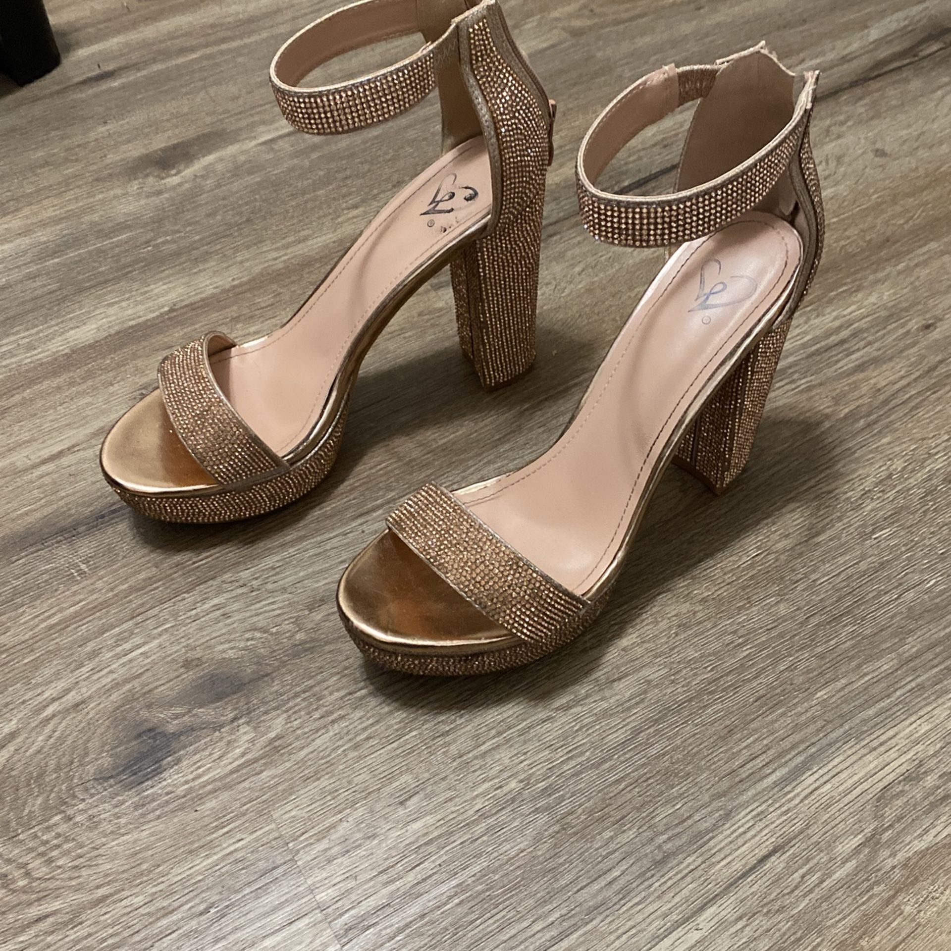 Rose Gold Heels