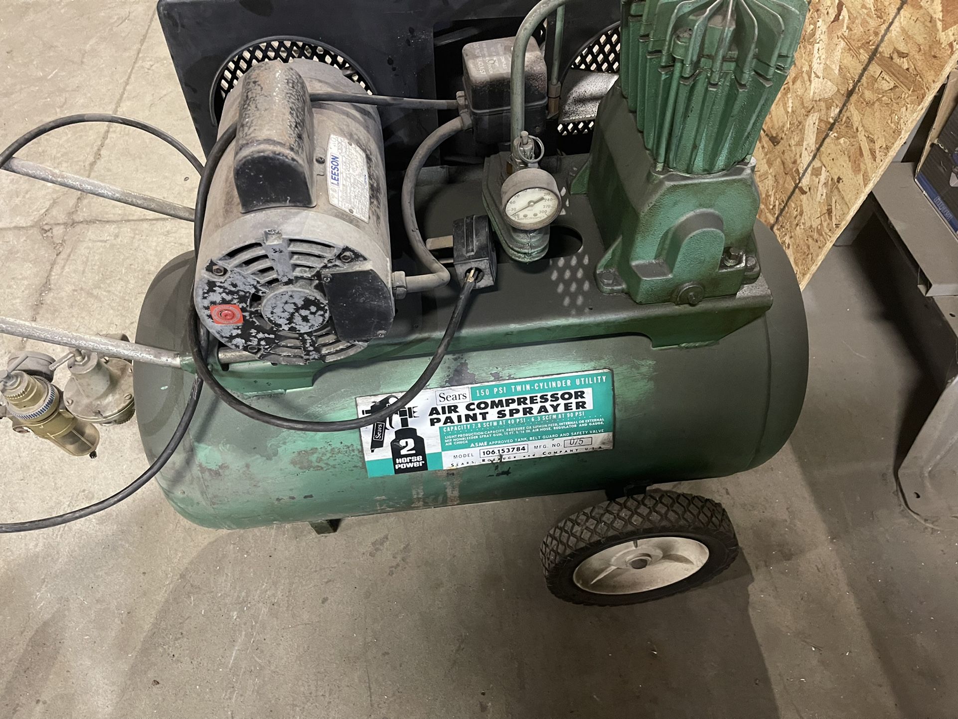 2 Horsepower Compressor 