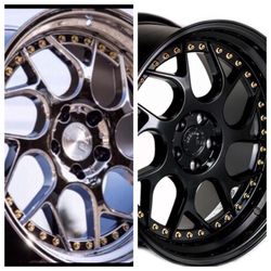 Aodhan 18” wheels 5x100 5x120 5x114 (only 50 down payment / no credit check )