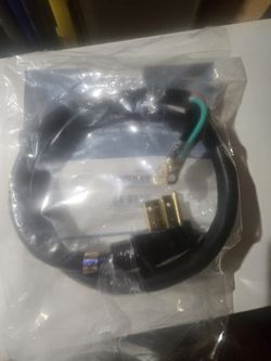 4 Wire Range Cord - 4 Foot - 50 Amp 