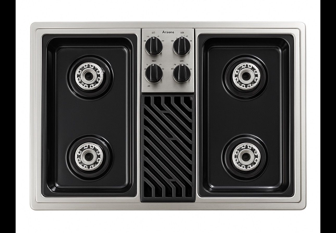 Brand New – Amana 36” Downdraft Gas Cooktop  Factory sealed – Never Installed – Still in Original Box  Upgrade any kitchen with this premium Amana dow