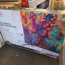 65" TCL 6 Series QLED Mini-Led 4k Smart 120hz TV 