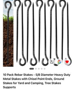 Rebar stakes