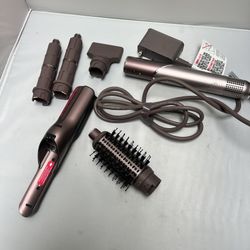 Shark - FlexFusion Air Straightener & Hair Dryer Cosmic Blush - HD641S