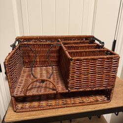 Wicker Storage Basket