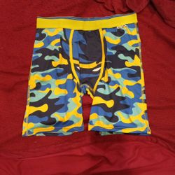 Ninja PSD Boxer Briefs Blue