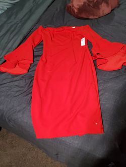 New  PremierAmour Red Dress