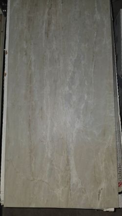 St. Clamont Ivory Marble 15 in. x 30 in. Glazed Porcelain Floor and Wall Tile (16.35 sq. ft./Case)