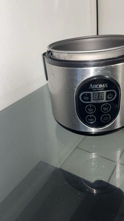 Aroma Digital Rice Cooker Stainless Steel