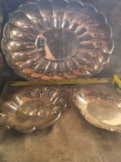 Silver Plated Trays