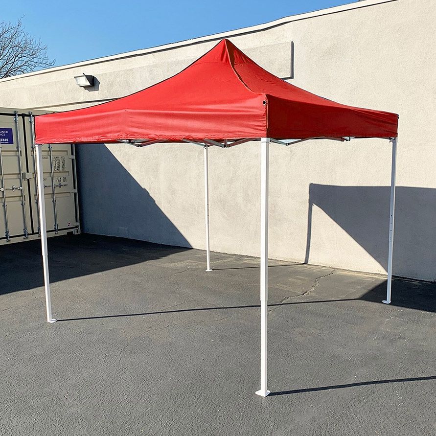 (NEW) $110 Canopy 10x10 FT Easy Open Popup Outdoor Party Tent Patio Sunshade Shelter w/ Bag