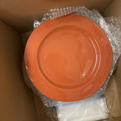 Set of 8 Vietri Italian Dinner Plates – Made in Italy