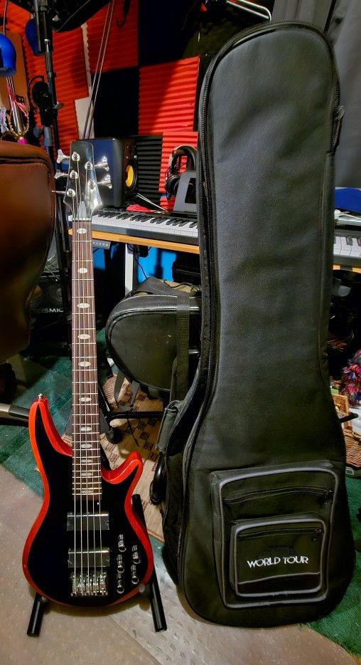 Modified Custom 5 String Jazz Bass
