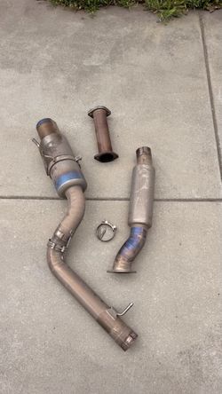 TOMEI exhaust w/ ISR test pipes