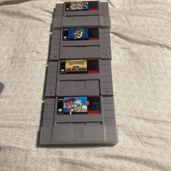 Super Nintendo Video Games