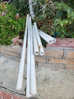 White PVC Pipes