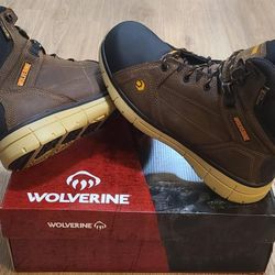 Wolverine Work Boots Size 11.5 For Men 