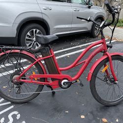 Electric Bike Coastal Cruiser Like New