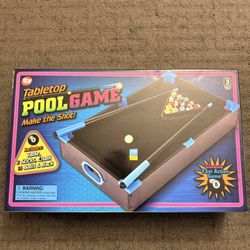 The Toy Network Tabletop Pool Game 