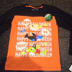 Toddler Girls Boy BABY SHARK Halloween Boo! T-Shirt Size 2T Glows NWT