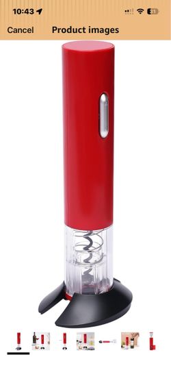Brand New Automatic Electric Wine Opener / Corkscrew Set /