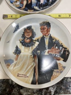 Norman Rockwell Plates