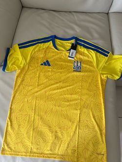 Original Soccer Jersey. Adidas Ukraine National Team FIFA X World Cup 2026 Home Jersey. Size XL