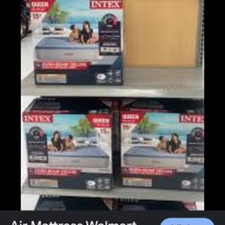 INTEX  DURA BEAM DELUXE AIR MATTRESS 