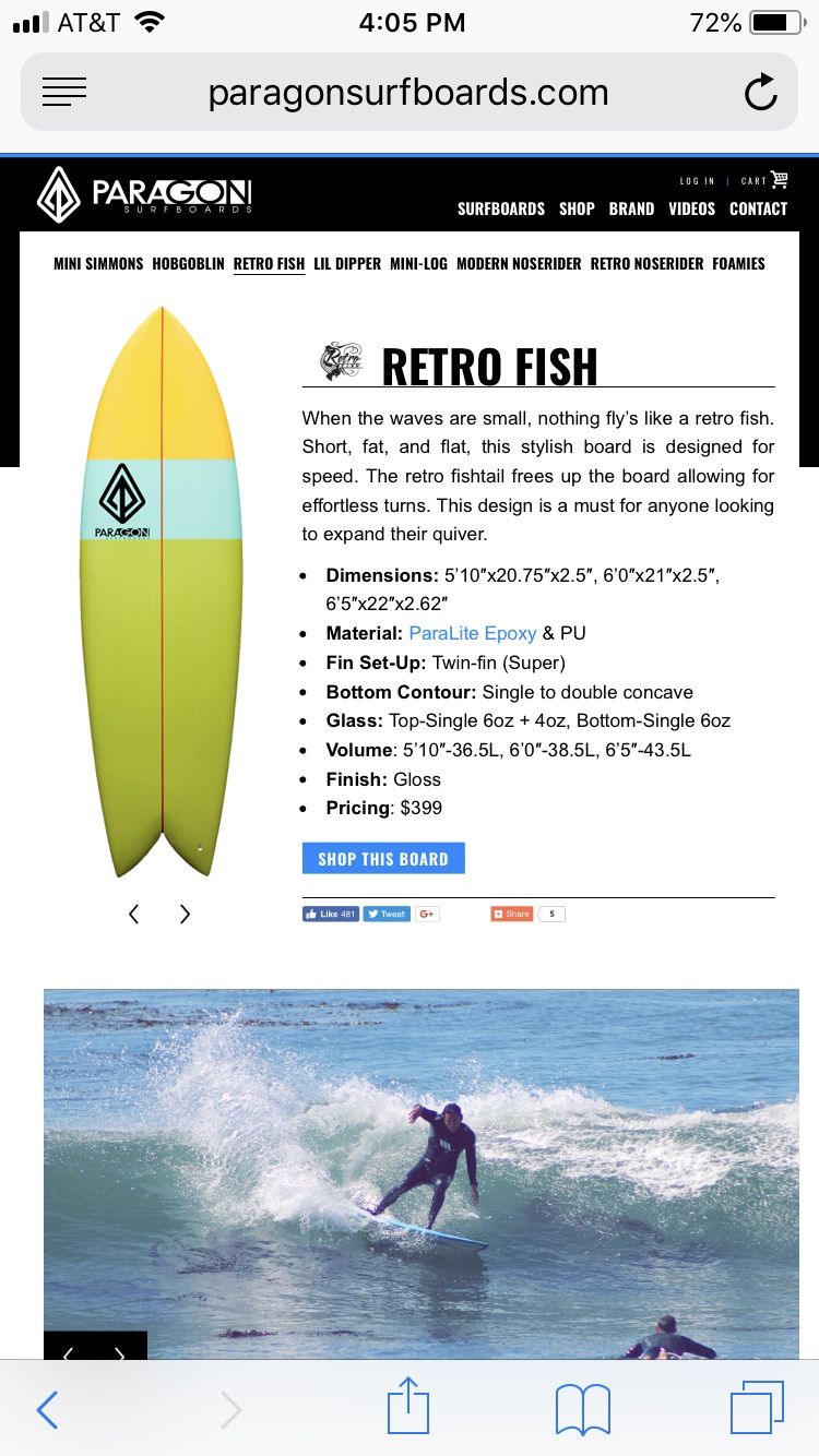 Paragon retro fish deals